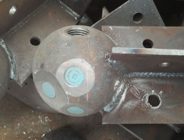 诸暨螺栓球球塞，网架配件